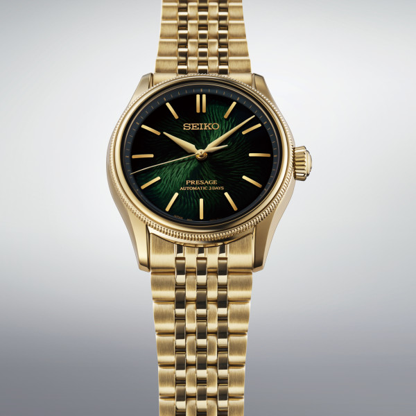 Montre Seiko Presage Classic Series HCC009J1 38 mm Tradman's Bonsai Édition Limitée