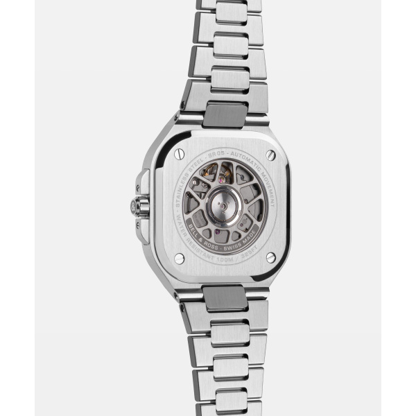 Montre Bell & Ross BR-05 GMT Green Steel 41 mm Bracelet Acier