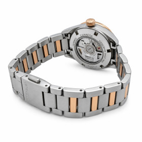 Montre Occasion Tag Heuer Carrera 28mm Cadran Nacre Diamants Acier et Or Rose