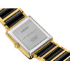 Montre Rado Integral Diamonds 28 mm Quartz Cadran Noir Ton Or