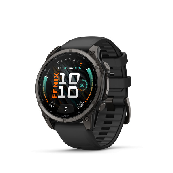 Montre Garmin Fenix 9 47 mm Titane DLC