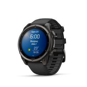 Montre Garmin Fenix 9 47 mm Titane DLC