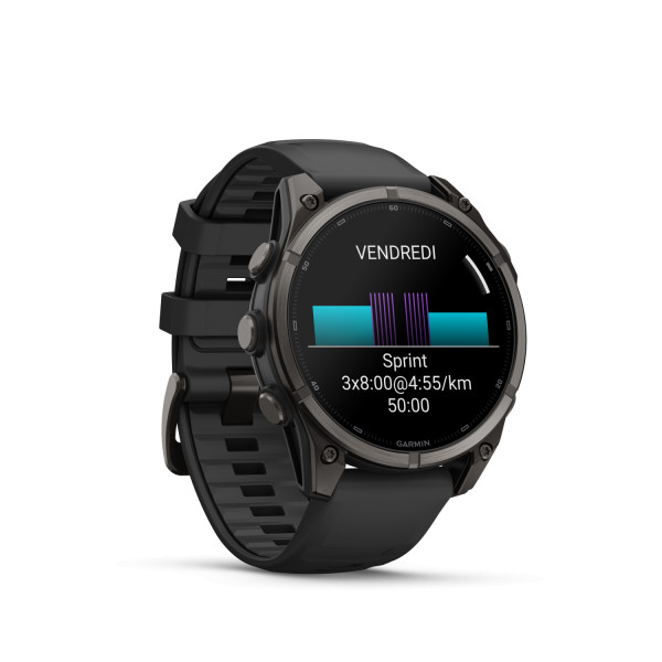 Montre Garmin Fenix 9 47 mm Titane DLC