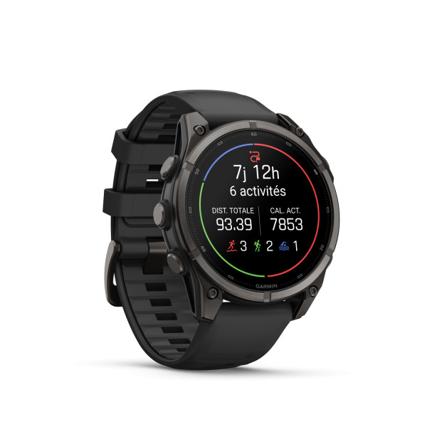Montre Garmin Fenix 9 47 mm Titane DLC