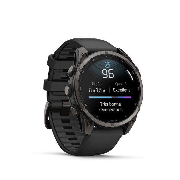 Montre Garmin Fenix 9 51 mm Titane DLC