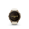 Montre Garmin Fenix 9 Pro 43 mm Titane doré