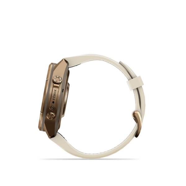 Montre Garmin Fenix 9 Pro 43 mm Titane doré