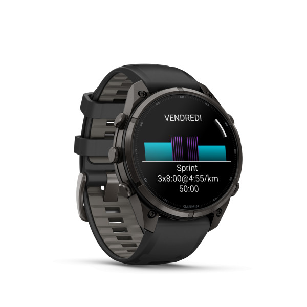 Montre Garmin Fenix 9 Pro 47 mm Titane DLC
