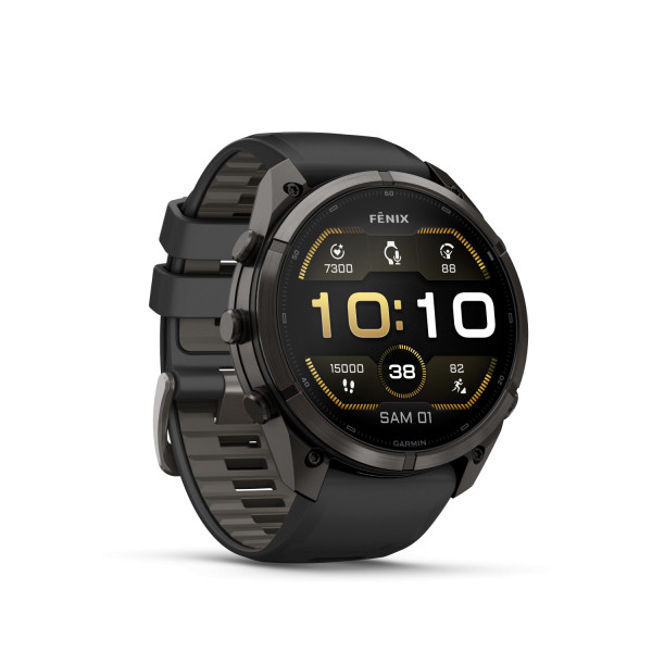 Montre Garmin Fenix 9 Pro 51 mm Titane DLC