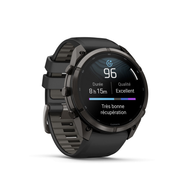 Montre Garmin Fenix 9 Pro 51 mm Titane DLC