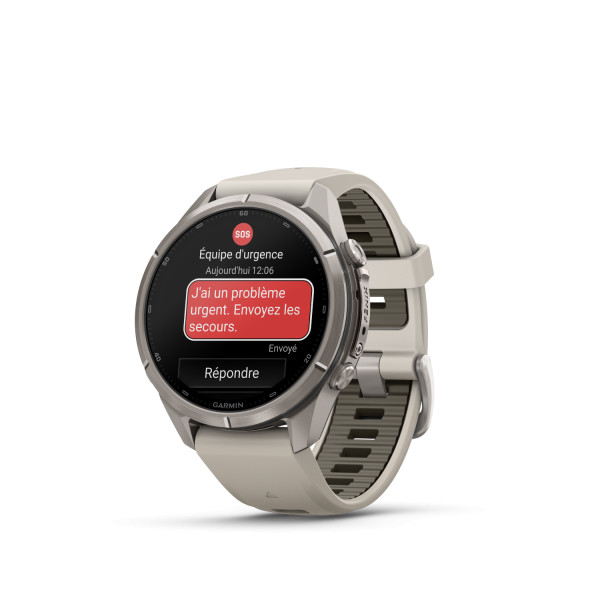 Montre Garmin Fenix 9 Pro inReach 43 mm Titanium