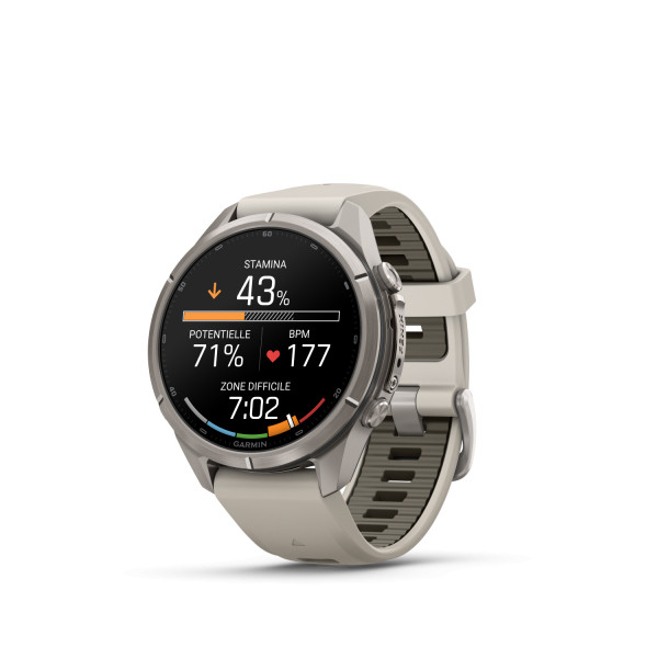 Montre Garmin Fenix 9 Pro inReach 43 mm Titanium