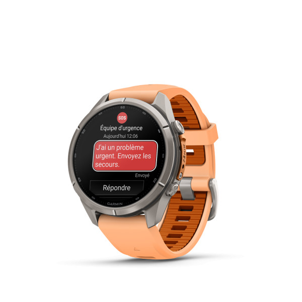 Montre Garmin Fenix 9 Pro inReach 43 mm Titanium