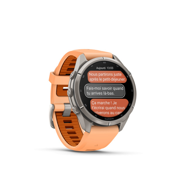 Montre Garmin Fenix 9 Pro inReach 43 mm Titanium
