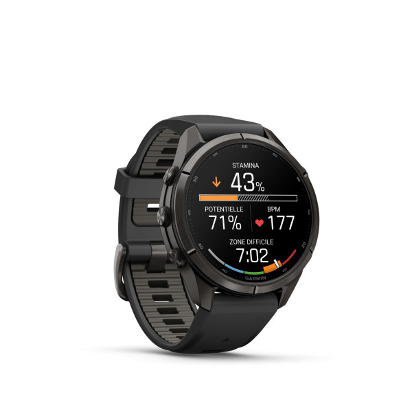 Montre Garmin Fenix 9 Pro inReach 43 mm Titane DLC