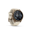 Montre Garmin Fenix 9 Pro inReach 43 mm Titane doré