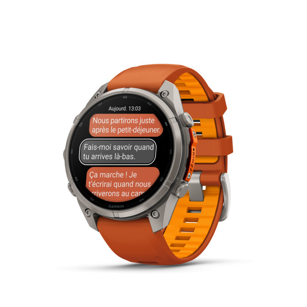 Montre Garmin Fenix 9 Pro inReach 47 mm Titanium