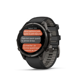 Montre Garmin Fenix 9 Pro inReach 47 mm Titane DLC