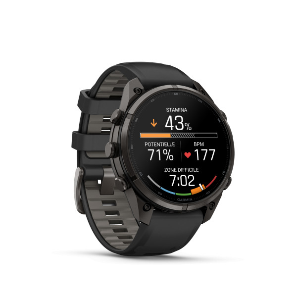 Montre Garmin Fenix 9 Pro inReach 47 mm Titane DLC