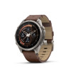 Montre Garmin Fenix 9 Pro inReach 47 mm Titanium Cuir