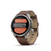 Montre Garmin Fenix 9 Pro inReach 47 mm Titanium Cuir