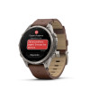 Montre Garmin Fenix 9 Pro inReach 47 mm Titanium Cuir