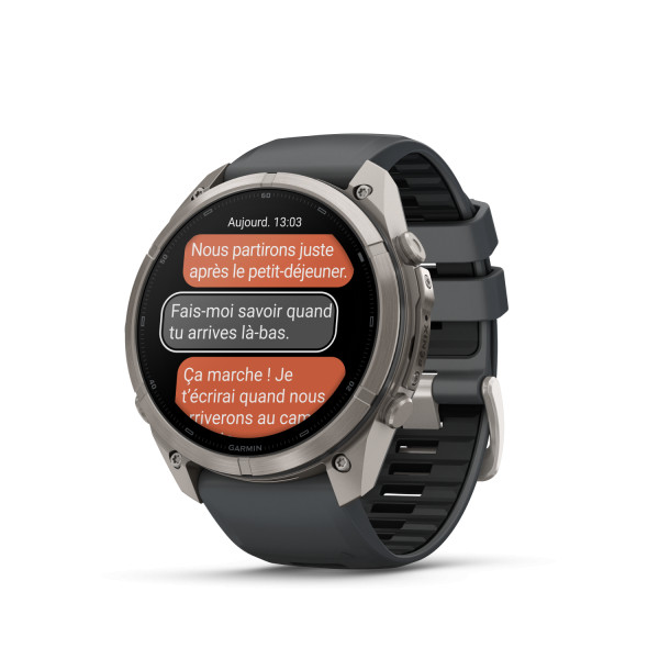 Montre Garmin Fenix 9 Pro inReach 51 mm Titanium