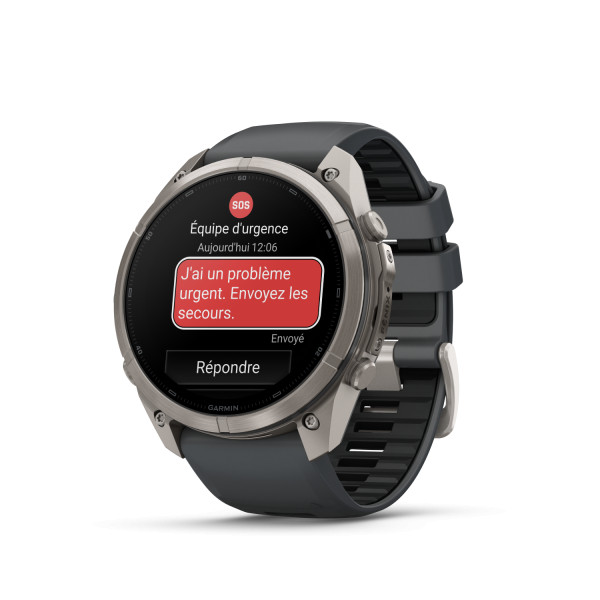 Montre Garmin Fenix 9 Pro inReach 51 mm Titanium