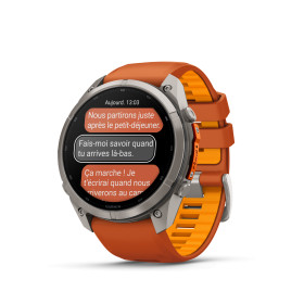 Montre Garmin Fenix 9 Pro inReach 51 mm Titanium