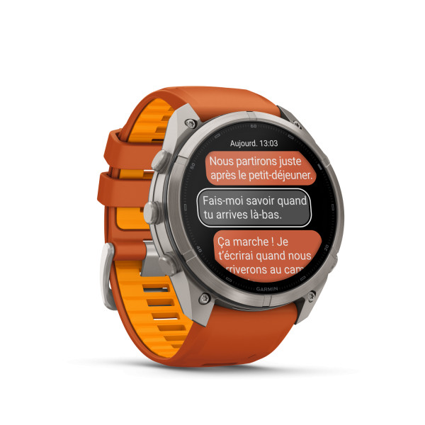 Montre Garmin Fenix 9 Pro inReach 51 mm Titanium