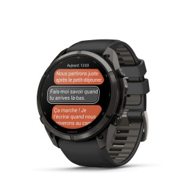 Montre Garmin Fenix 9 Pro inReach 51 mm Titane DLC