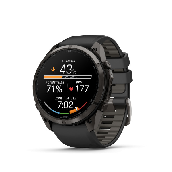 Montre Garmin Fenix 9 Pro inReach 51 mm Titane DLC