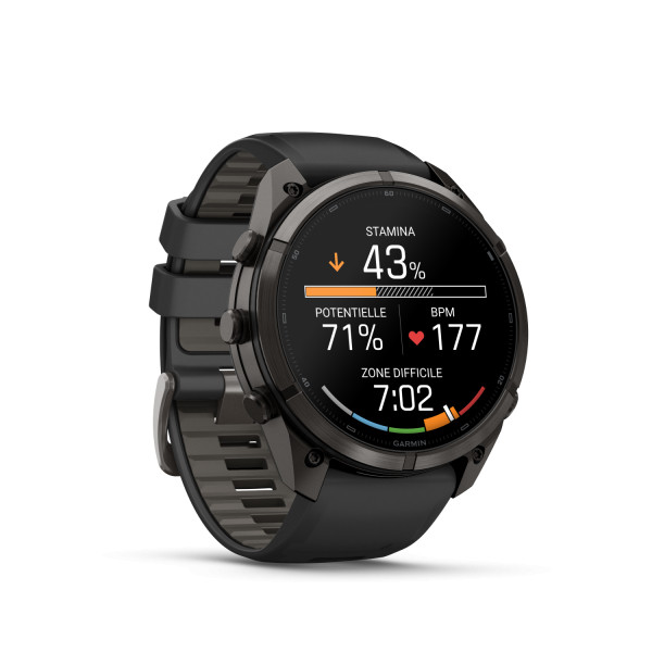 Montre Garmin Fenix 9 Pro inReach 51 mm Titane DLC