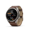 Montre Garmin Fenix 9 Pro inReach 51 mm Titanium Cuir