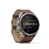 Montre Garmin Fenix 9 Pro inReach 51 mm Titanium Cuir