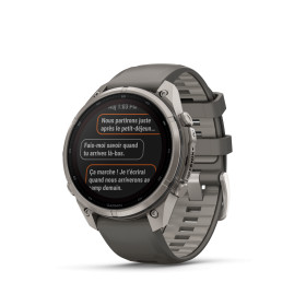 Montre Garmin Fenix 9 Pro Solar inReach 47 mm Titanium