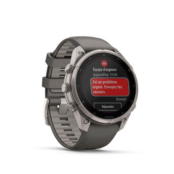Montre Garmin Fenix 9 Pro Solar inReach 47 mm Titanium