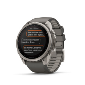 Montre Garmin Fenix 9 Pro Solar inReach 51 mm Titanium