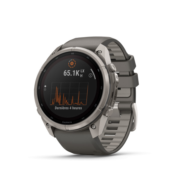 Montre Garmin Fenix 9 Pro Solar inReach 51 mm Titanium