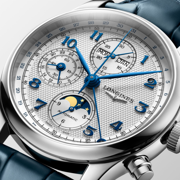 Montre Longines Master Collection Chronographe Phases de Lune L2.962.4.73.2 41 mm