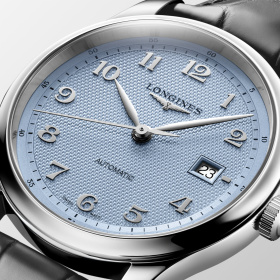 Montre Longines Master Collection L2.950.4.99.2 41 mm Automatique Bleu Clair Grain d'Orge