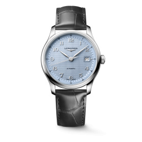 Montre Longines Master Collection L2.949.4.99.2 39 mm Automatique Bleu Clair Grain d'Orge