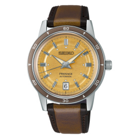Montre Seiko Presage Style 60 SRPL75J1 39,5 mm Automatique Cadran Champagne