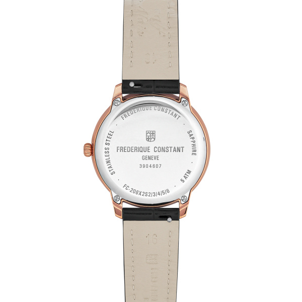 Montre Frederique Constant Classics Moneta Moonphase FC-206MPSAL2S4 34 mm Nacre Pêche