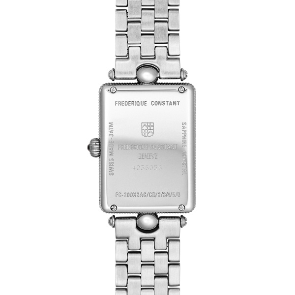 Montre Frederique Constant Classics Art Deco Carrée FC-200N2AC6B 28 mm Cadran Bleu