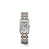 Montre Longines DolceVita Cadran Argenté Flinqué Acier Or Rose 17,70 X 27 mm