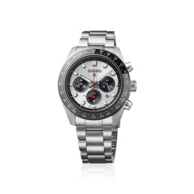 Montre Seiko Prospex Speedtimer HBJ001P1 41,4 mm Chronographe Solaire Cadran Argenté