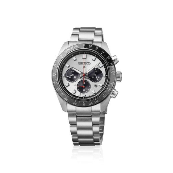 Montre Seiko Prospex Speedtimer HBJ001P1 41,4 mm Chronographe Solaire Cadran Argenté