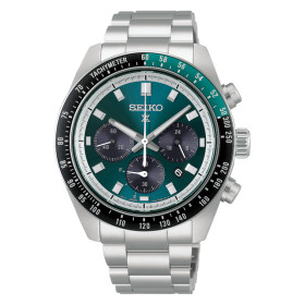 Montre Seiko Prospex Speedtimer HBJ003P1 41,4 mm Chronographe Solaire Cadran Vert
