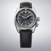 Montre Seiko Prospex Speedtimer HBC004J1 39,5 mm Automatique Cadran Gris Bracelet Cuir Noir